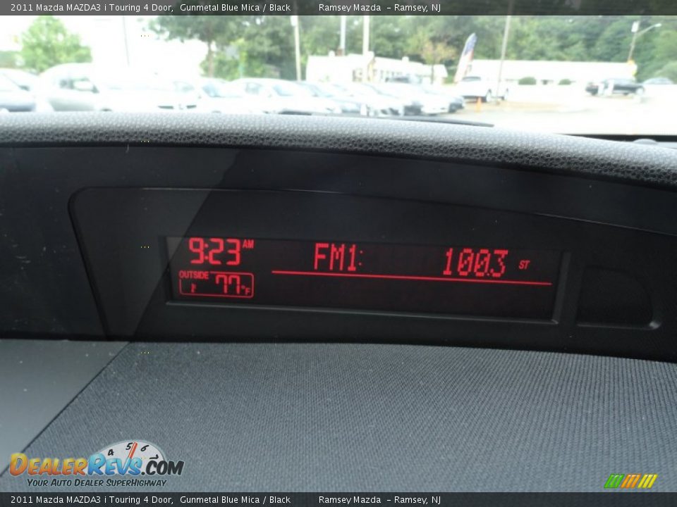 2011 Mazda MAZDA3 i Touring 4 Door Gunmetal Blue Mica / Black Photo #26