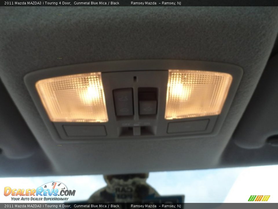 2011 Mazda MAZDA3 i Touring 4 Door Gunmetal Blue Mica / Black Photo #30