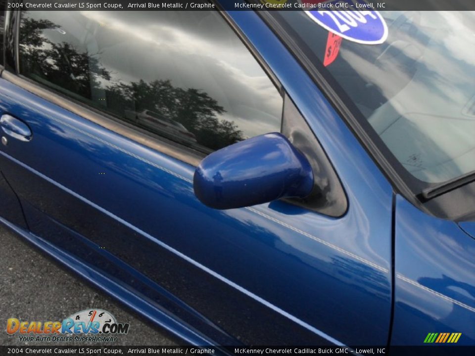 2004 Chevrolet Cavalier LS Sport Coupe Arrival Blue Metallic / Graphite Photo #20