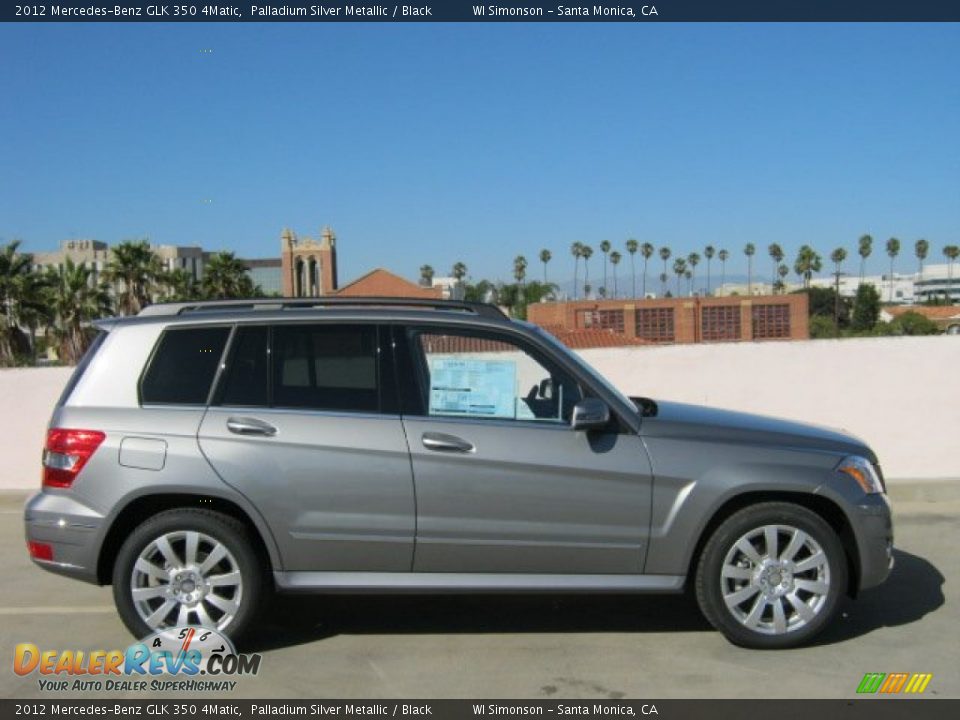 Palladium Silver Metallic 2012 Mercedes-Benz GLK 350 4Matic Photo #3
