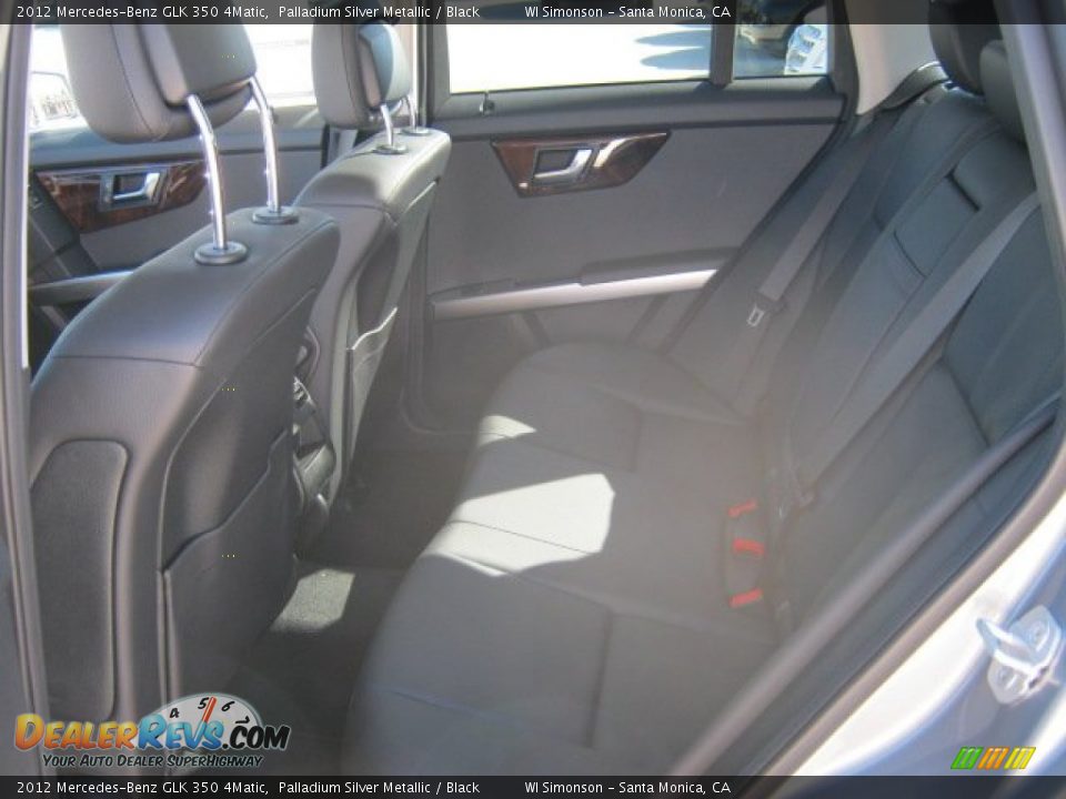 2012 Mercedes-Benz GLK 350 4Matic Palladium Silver Metallic / Black Photo #8