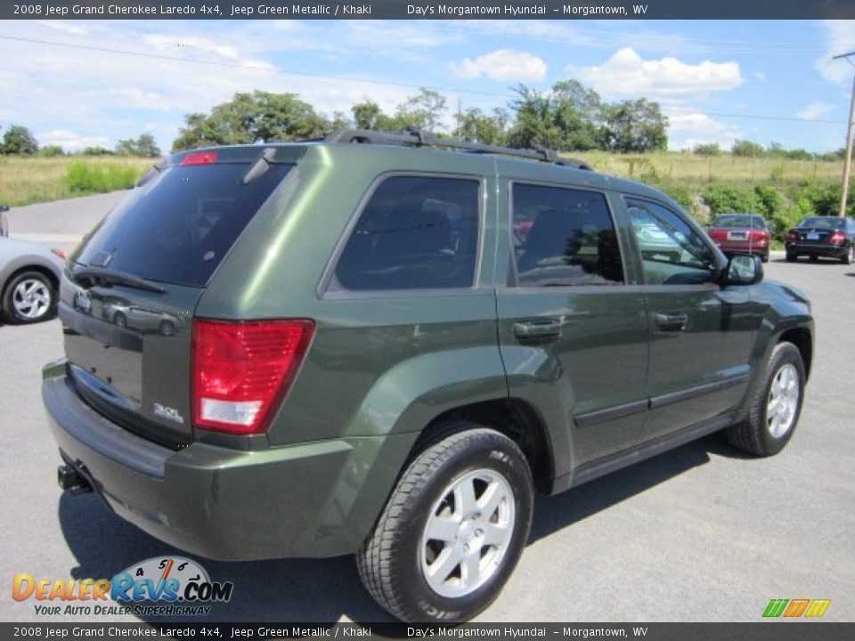 Jeep Green Metallic 2008 Jeep Grand Cherokee Laredo 4x4 Photo #7