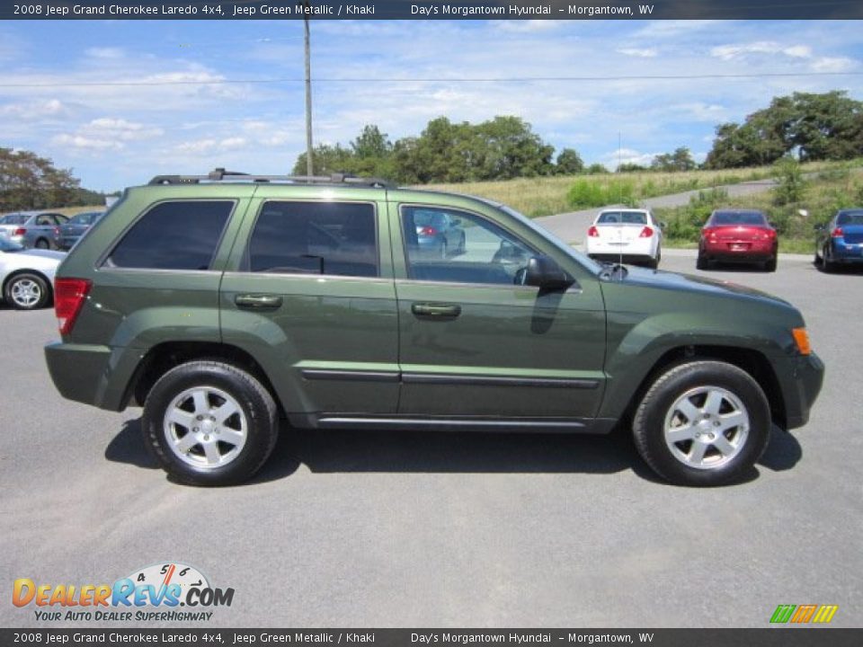Jeep Green Metallic 2008 Jeep Grand Cherokee Laredo 4x4 Photo #8