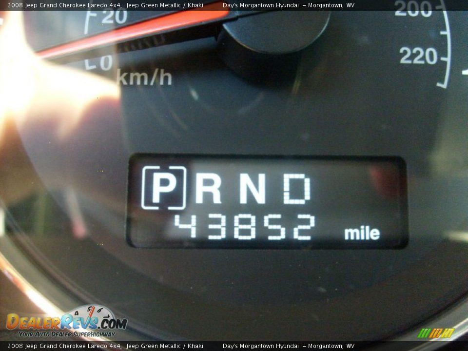 2008 Jeep Grand Cherokee Laredo 4x4 Jeep Green Metallic / Khaki Photo #20