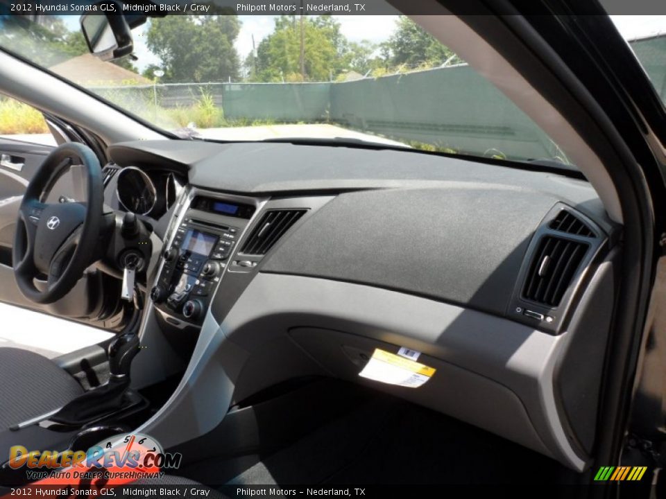 Dashboard of 2012 Hyundai Sonata GLS Photo #18