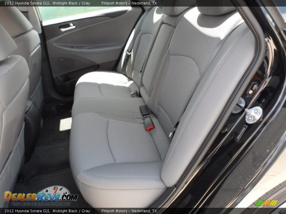 Gray Interior - 2012 Hyundai Sonata GLS Photo #20