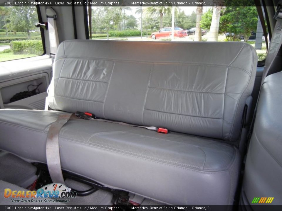 Medium Graphite Interior - 2001 Lincoln Navigator 4x4 Photo #17