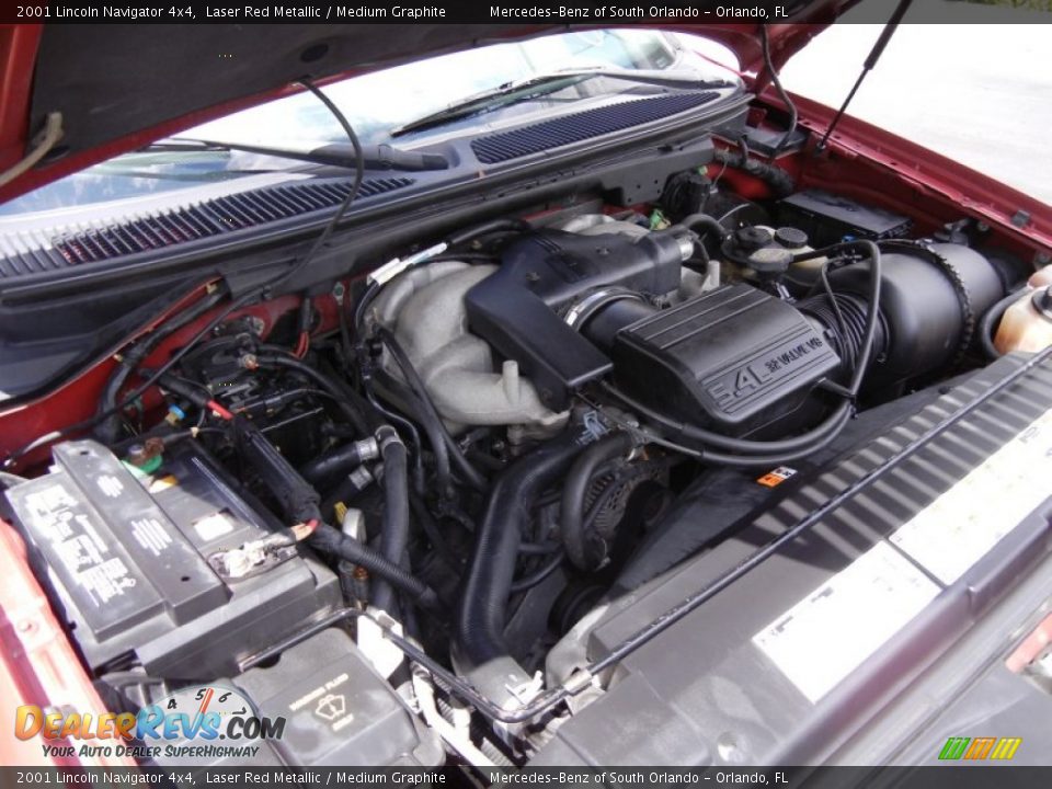 2001 Lincoln Navigator 4x4 5.4 Liter DOHC 32-Valve InTech V8 Engine Photo #32
