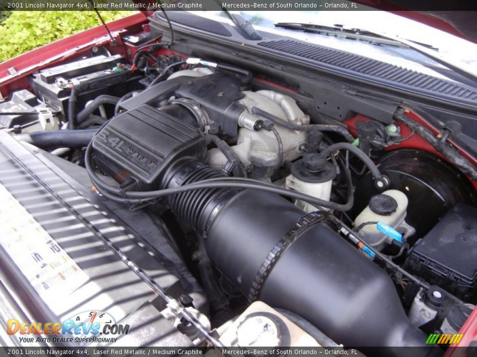 2001 Lincoln Navigator 4x4 5.4 Liter DOHC 32-Valve InTech V8 Engine Photo #33