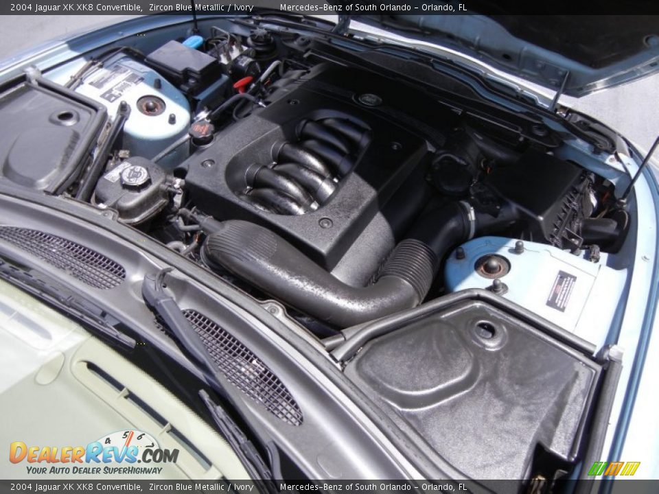 2004 Jaguar XK XK8 Convertible 4.2 Liter DOHC 32-Valve V8 Engine Photo #36