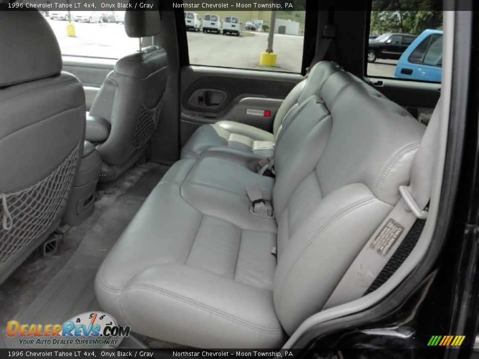 Gray Interior - 1996 Chevrolet Tahoe LT 4x4 Photo #12