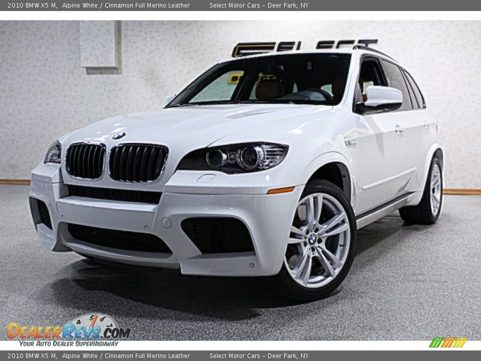 2010 BMW X5 M Alpine White / Cinnamon Full Merino Leather Photo #1