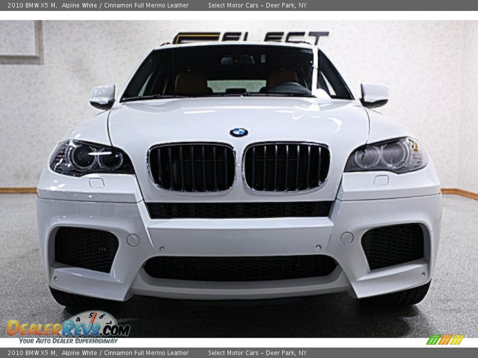 2010 BMW X5 M Alpine White / Cinnamon Full Merino Leather Photo #2