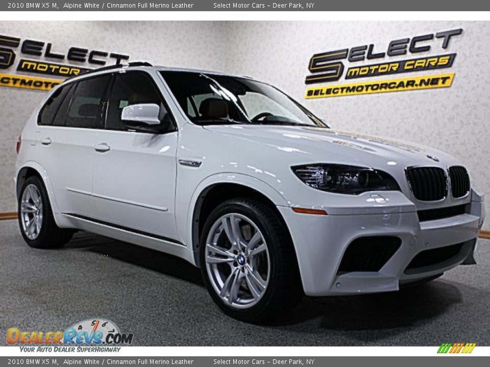 2010 BMW X5 M Alpine White / Cinnamon Full Merino Leather Photo #3