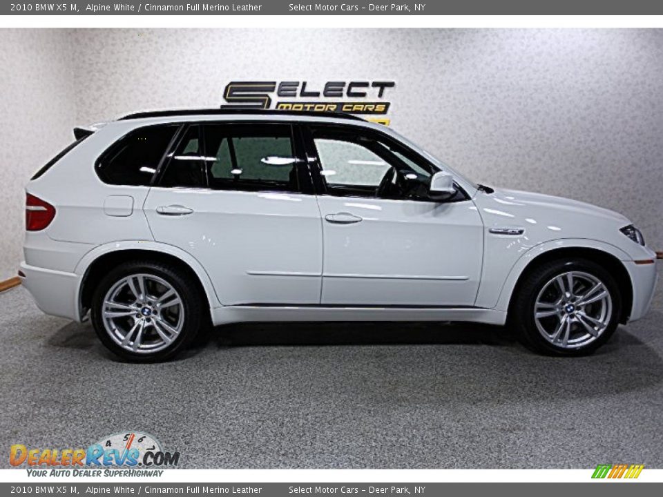 2010 BMW X5 M Alpine White / Cinnamon Full Merino Leather Photo #4