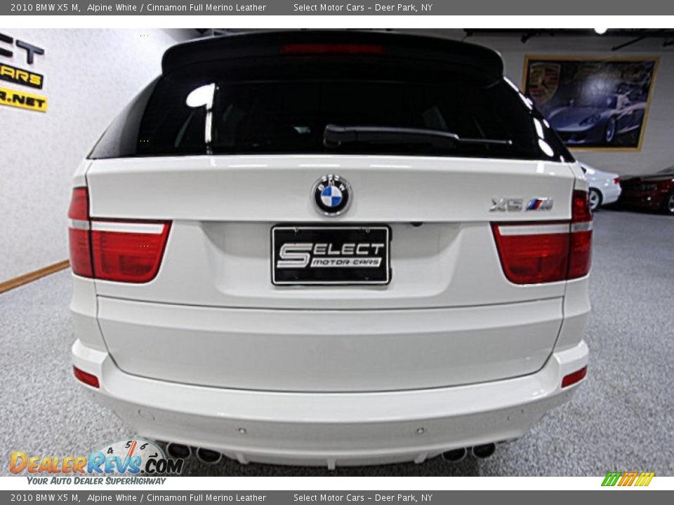 2010 BMW X5 M Alpine White / Cinnamon Full Merino Leather Photo #7