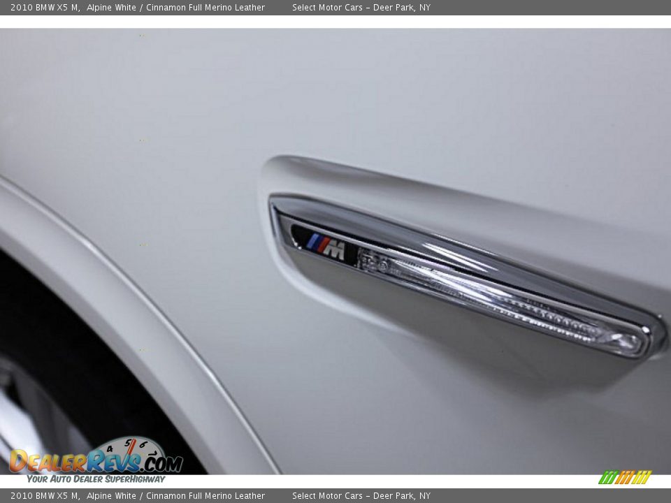 2010 BMW X5 M Alpine White / Cinnamon Full Merino Leather Photo #8