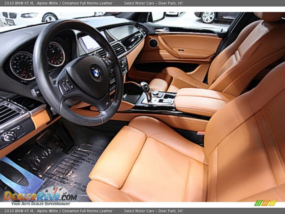 Cinnamon Full Merino Leather Interior - 2010 BMW X5 M  Photo #11