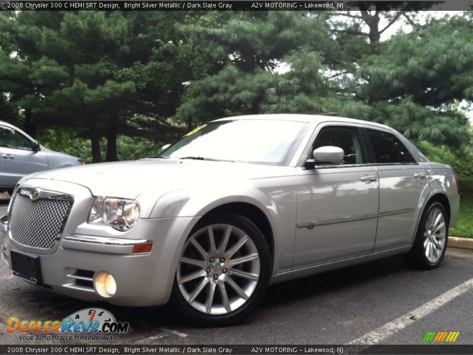 Bright Silver Metallic 2008 Chrysler 300 C HEMI SRT Design Photo #3