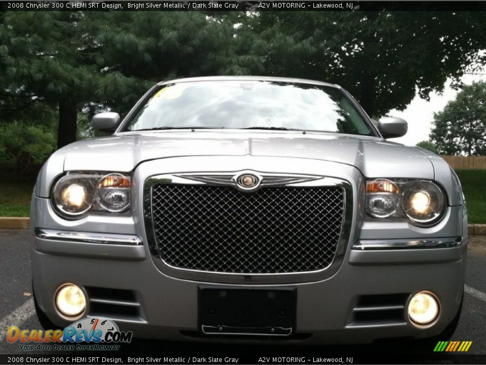 2008 Chrysler 300 C HEMI SRT Design Bright Silver Metallic / Dark Slate Gray Photo #4