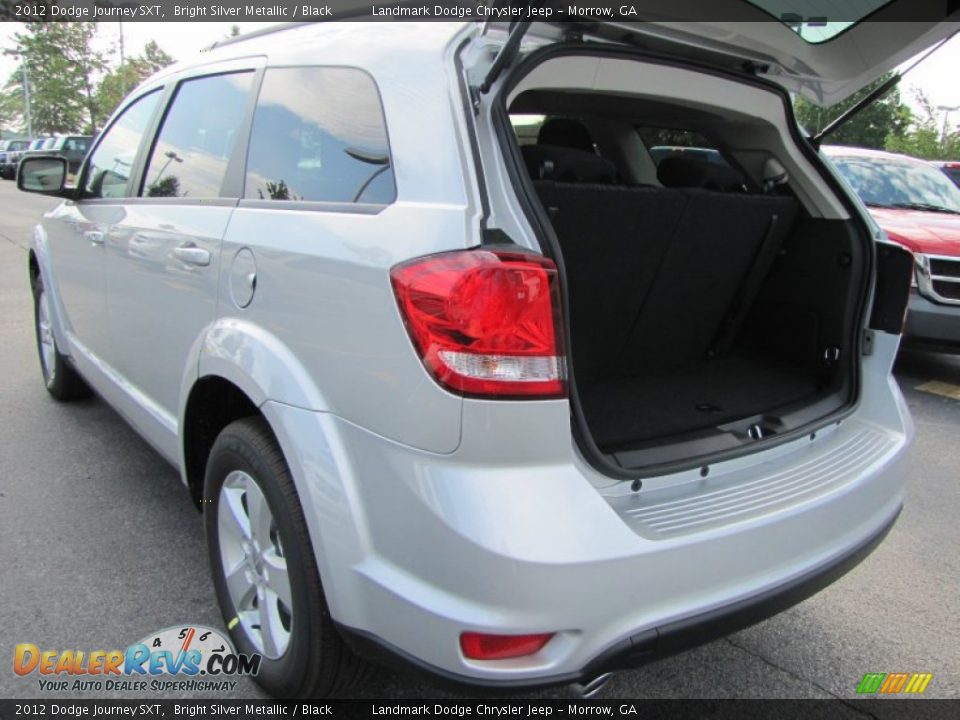 2012 Dodge Journey SXT Bright Silver Metallic / Black Photo #8