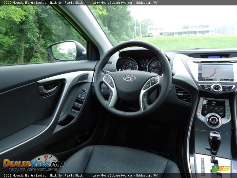 Dashboard of 2012 Hyundai Elantra Limited Photo #22