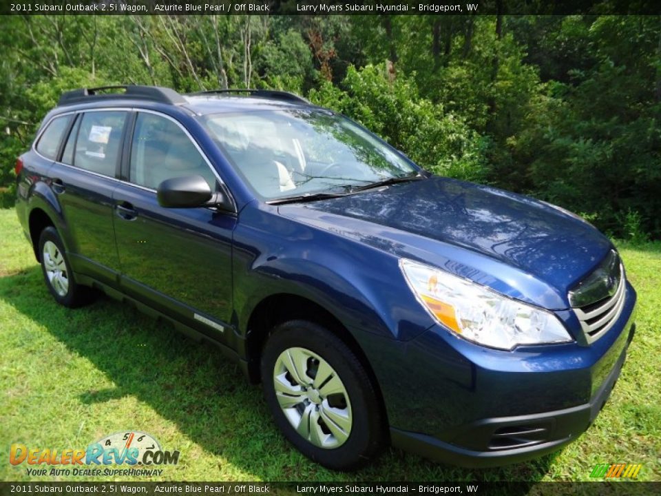 Front 3/4 View of 2011 Subaru Outback 2.5i Wagon Photo #1