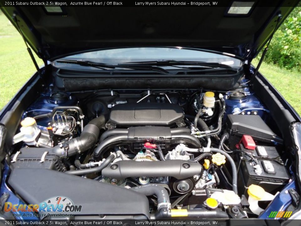 2011 Subaru Outback 2.5i Wagon 2.5 Liter SOHC 16-Valve VVT Flat 4 Cylinder Engine Photo #9