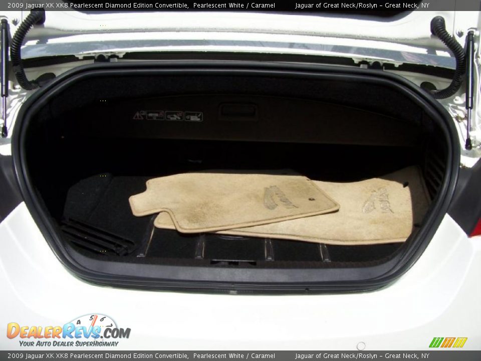2009 Jaguar XK XK8 Pearlescent Diamond Edition Convertible Trunk Photo #9
