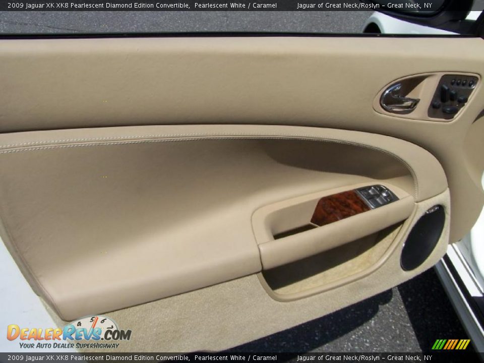 Door Panel of 2009 Jaguar XK XK8 Pearlescent Diamond Edition Convertible Photo #14