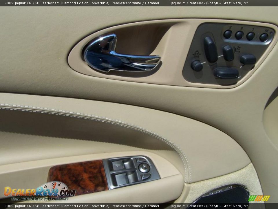 Controls of 2009 Jaguar XK XK8 Pearlescent Diamond Edition Convertible Photo #15