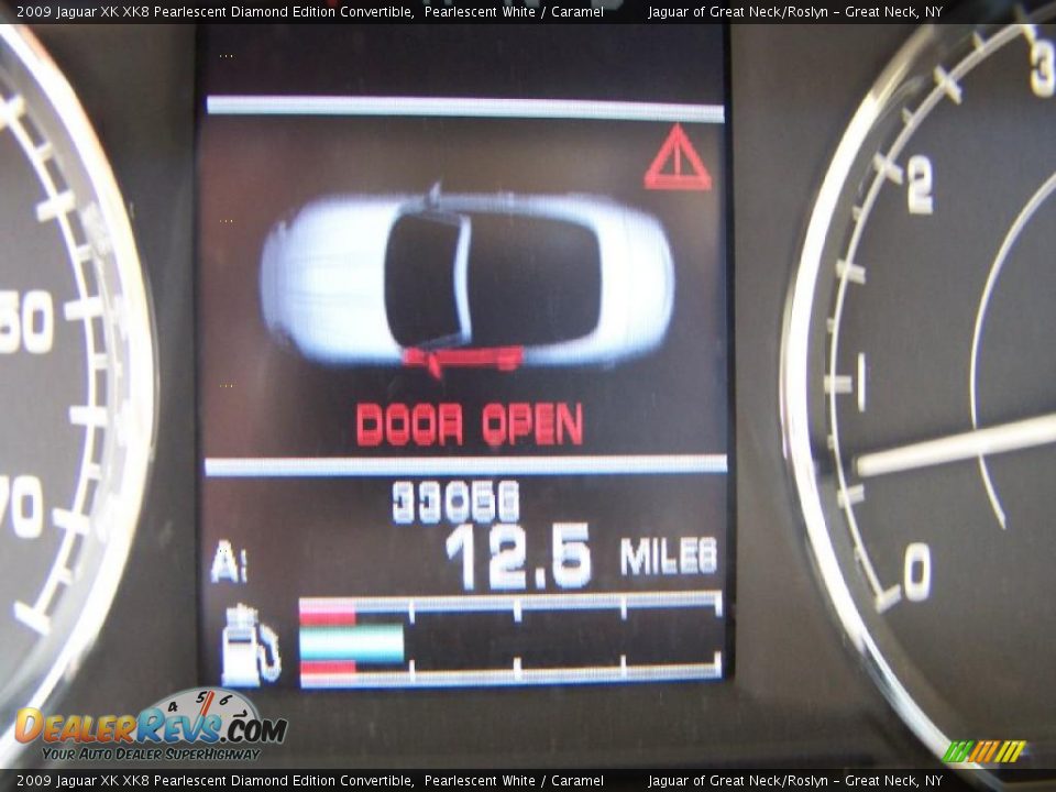 2009 Jaguar XK XK8 Pearlescent Diamond Edition Convertible Pearlescent White / Caramel Photo #19
