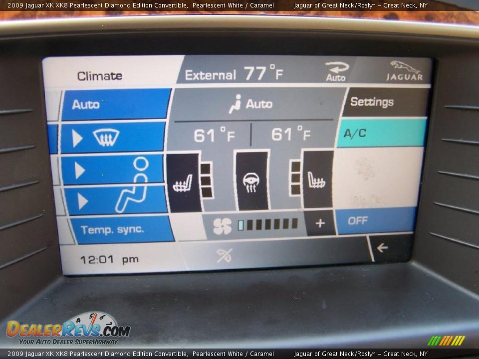 2009 Jaguar XK XK8 Pearlescent Diamond Edition Convertible Pearlescent White / Caramel Photo #23