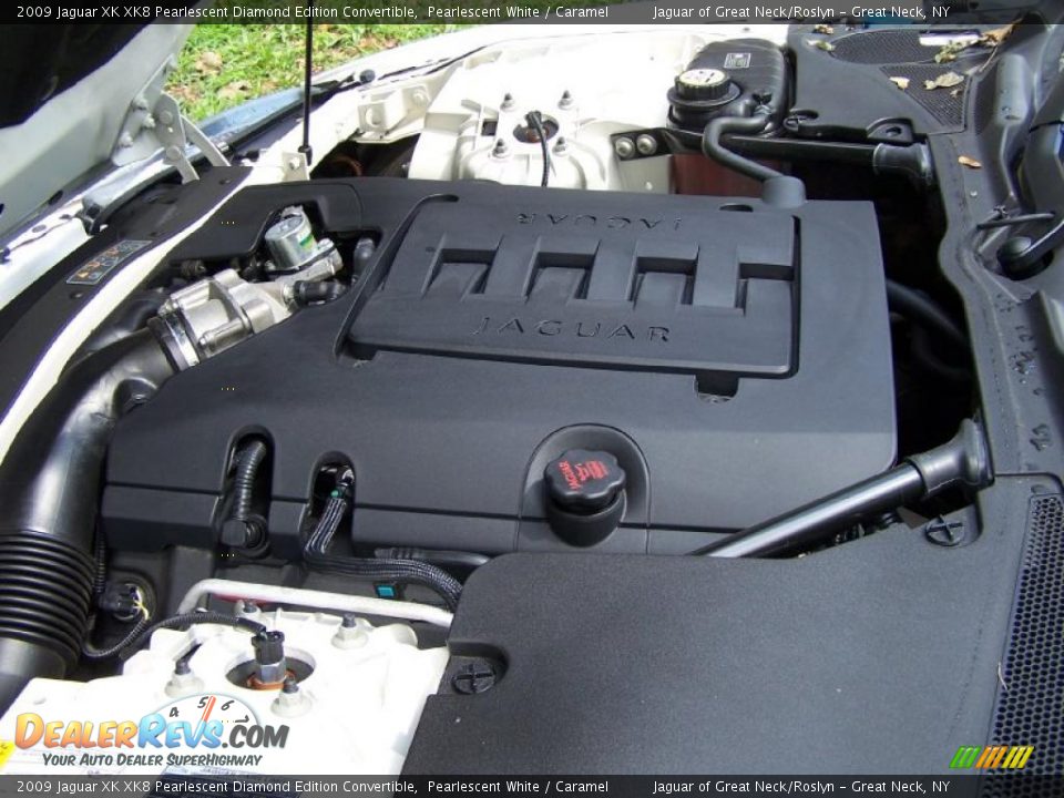 2009 Jaguar XK XK8 Pearlescent Diamond Edition Convertible 4.2 Liter DOHC 32-Valve VVT V8 Engine Photo #28
