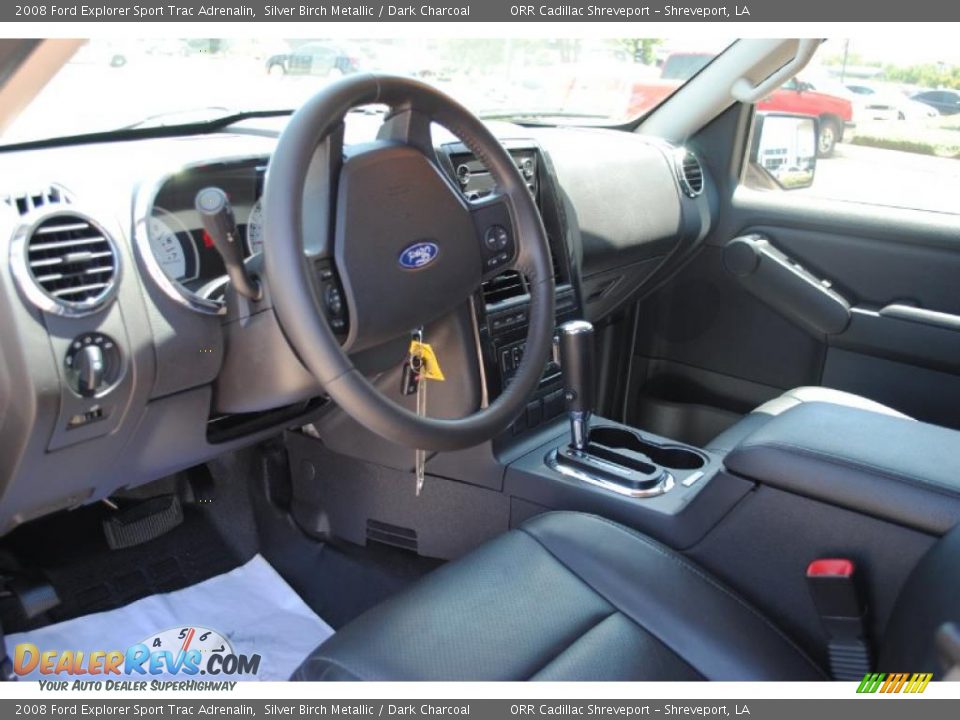 Dark Charcoal Interior - 2008 Ford Explorer Sport Trac Adrenalin Photo #18