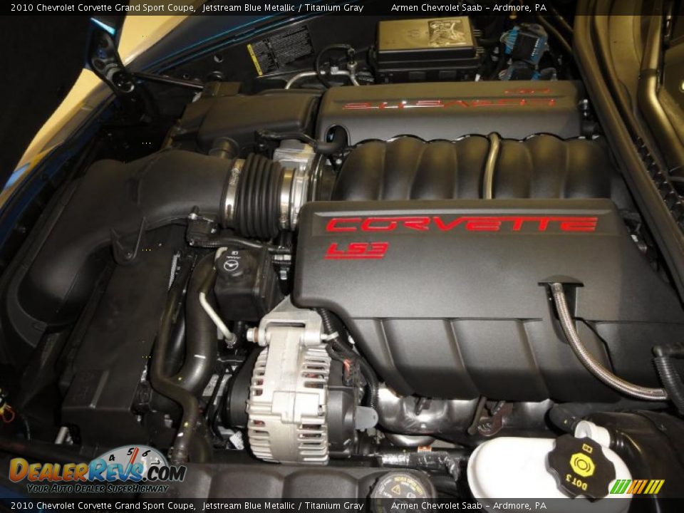 2010 Chevrolet Corvette Grand Sport Coupe 6.2 Liter OHV 16-Valve LS3 V8 Engine Photo #28