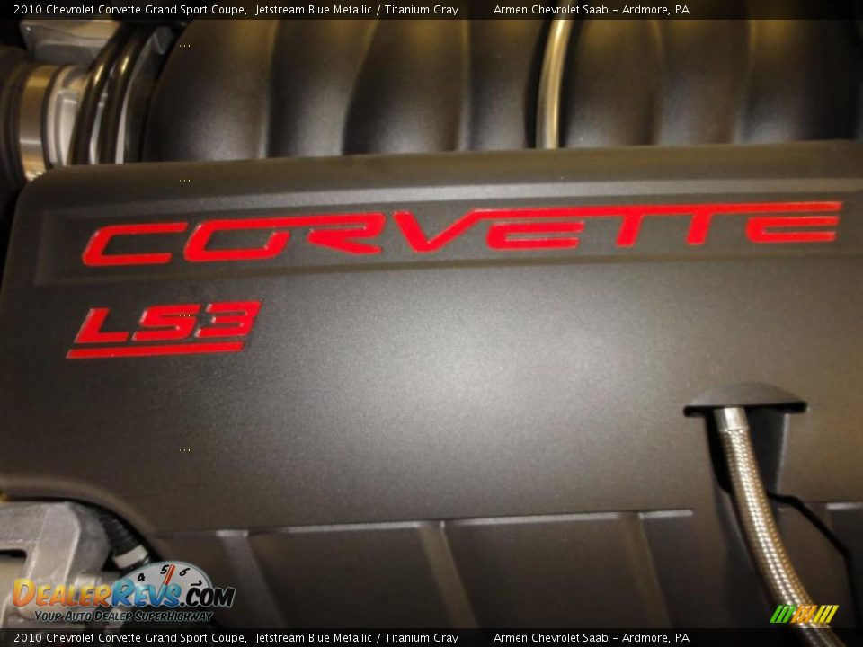 2010 Chevrolet Corvette Grand Sport Coupe 6.2 Liter OHV 16-Valve LS3 V8 Engine Photo #29