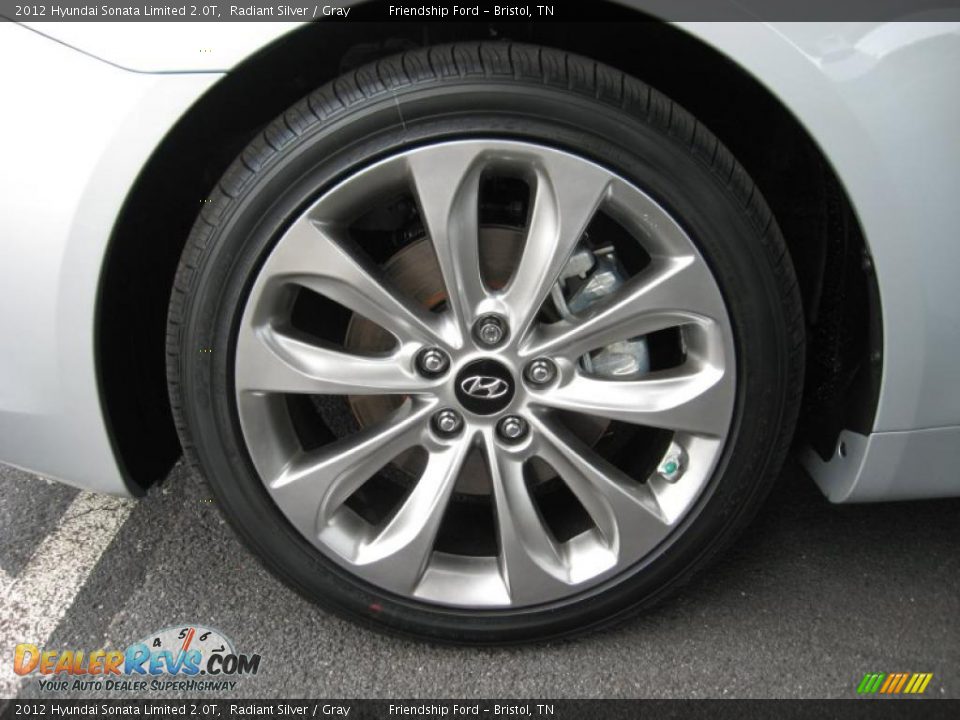 2012 Hyundai Sonata Limited 2.0T Wheel Photo #10