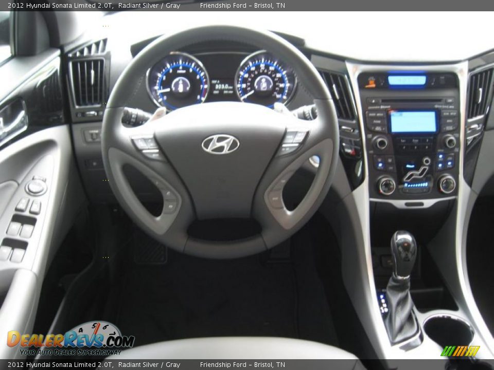 Dashboard of 2012 Hyundai Sonata Limited 2.0T Photo #21