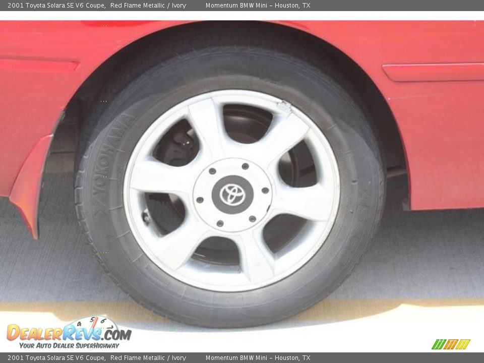 2001 Toyota Solara SE V6 Coupe Wheel Photo #10