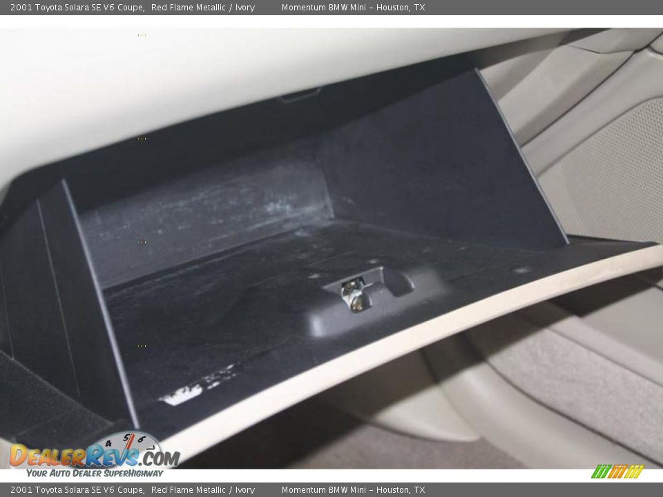 2001 Toyota Solara SE V6 Coupe Red Flame Metallic / Ivory Photo #19