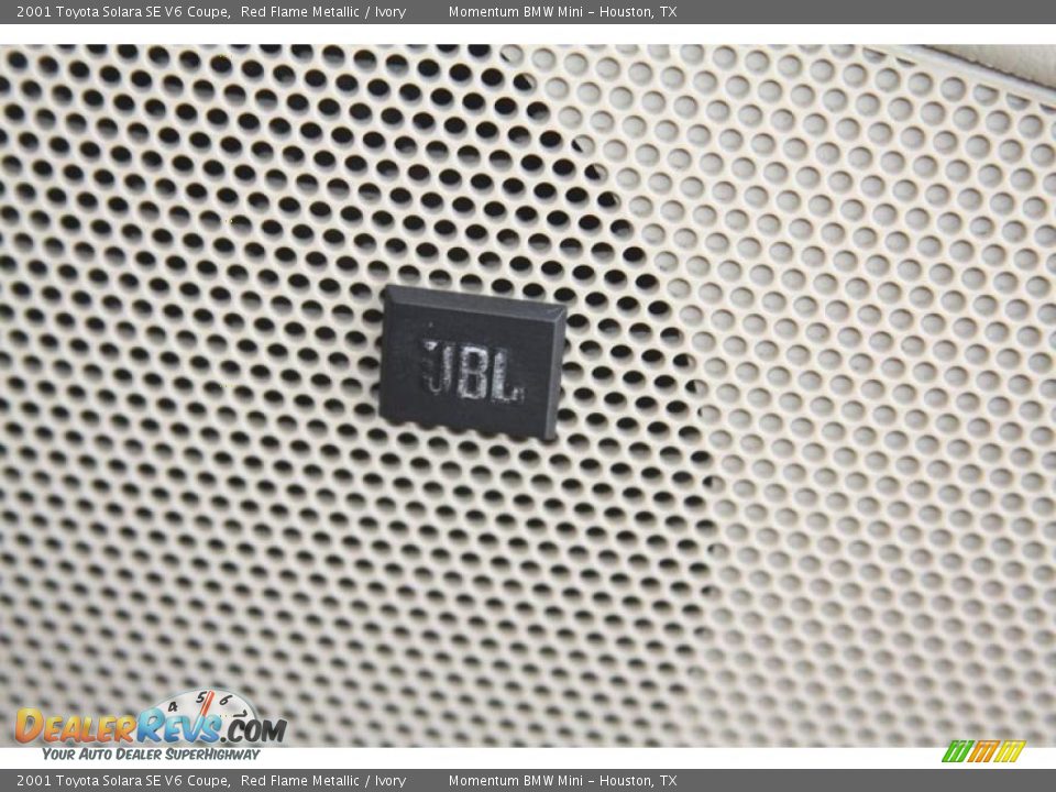 2001 Toyota Solara SE V6 Coupe Red Flame Metallic / Ivory Photo #28