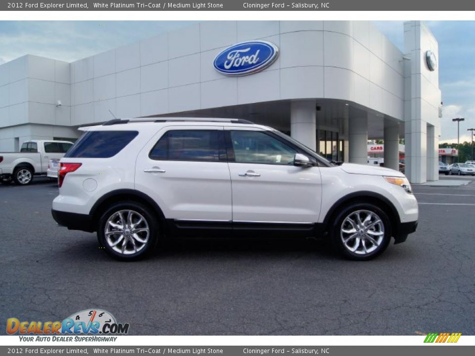 Ford Dealership Locator on White Platinum Tri Coat 2012 Ford Explorer Limited Photo  2