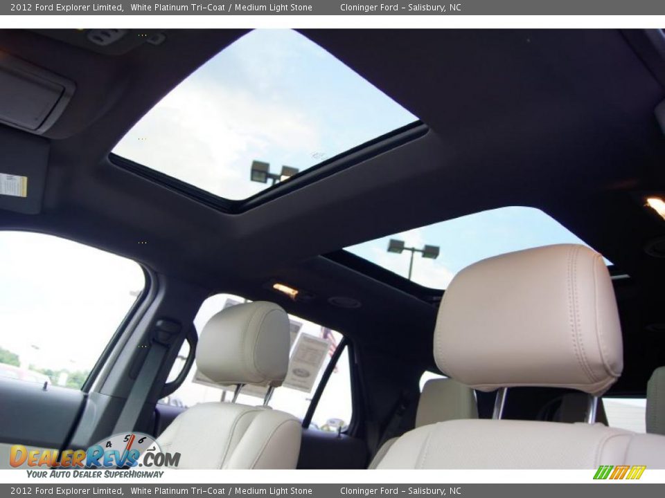 Sunroof of 2012 Ford Explorer Limited Photo #29