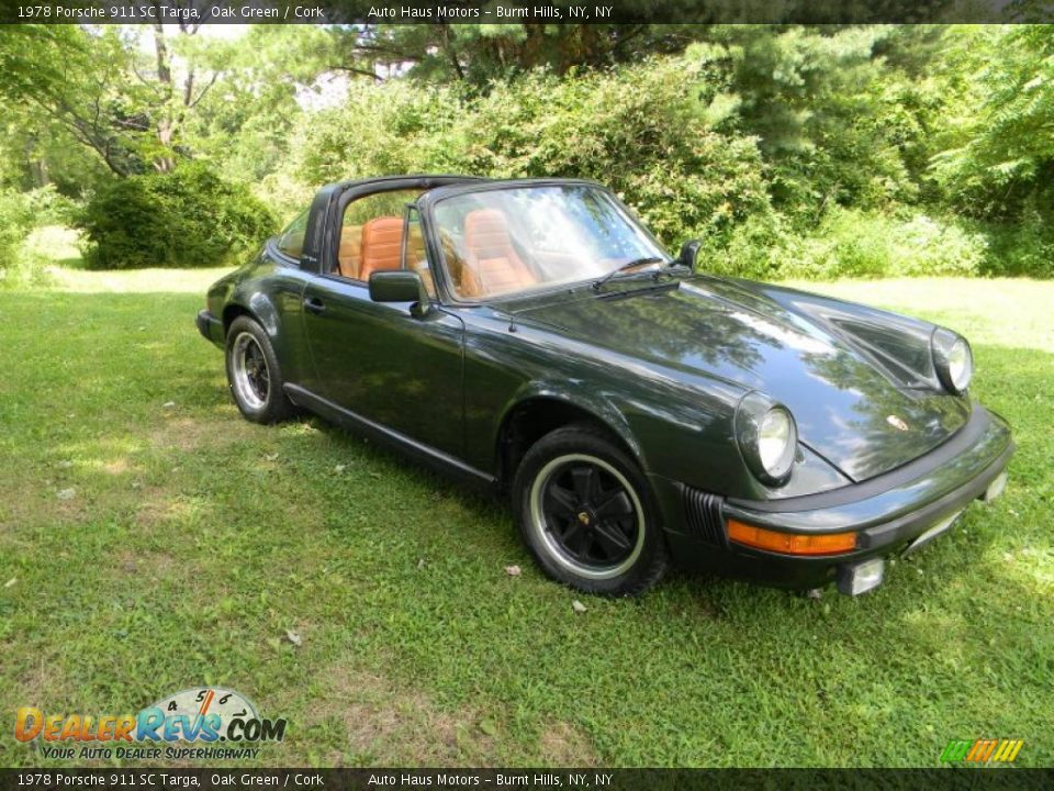 1978 Porsche 911 SC Targa Oak Green / Cork Photo #2