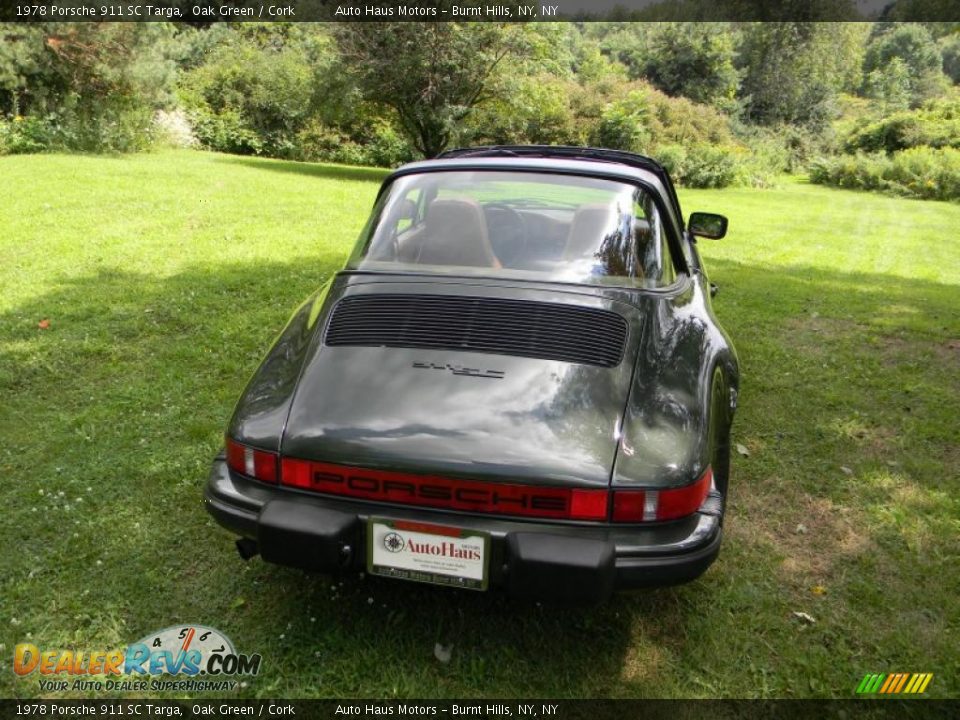 1978 Porsche 911 SC Targa Oak Green / Cork Photo #8