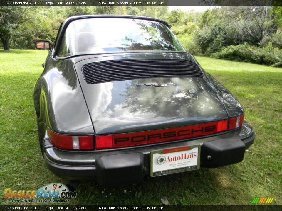 1978 Porsche 911 SC Targa Oak Green / Cork Photo #11