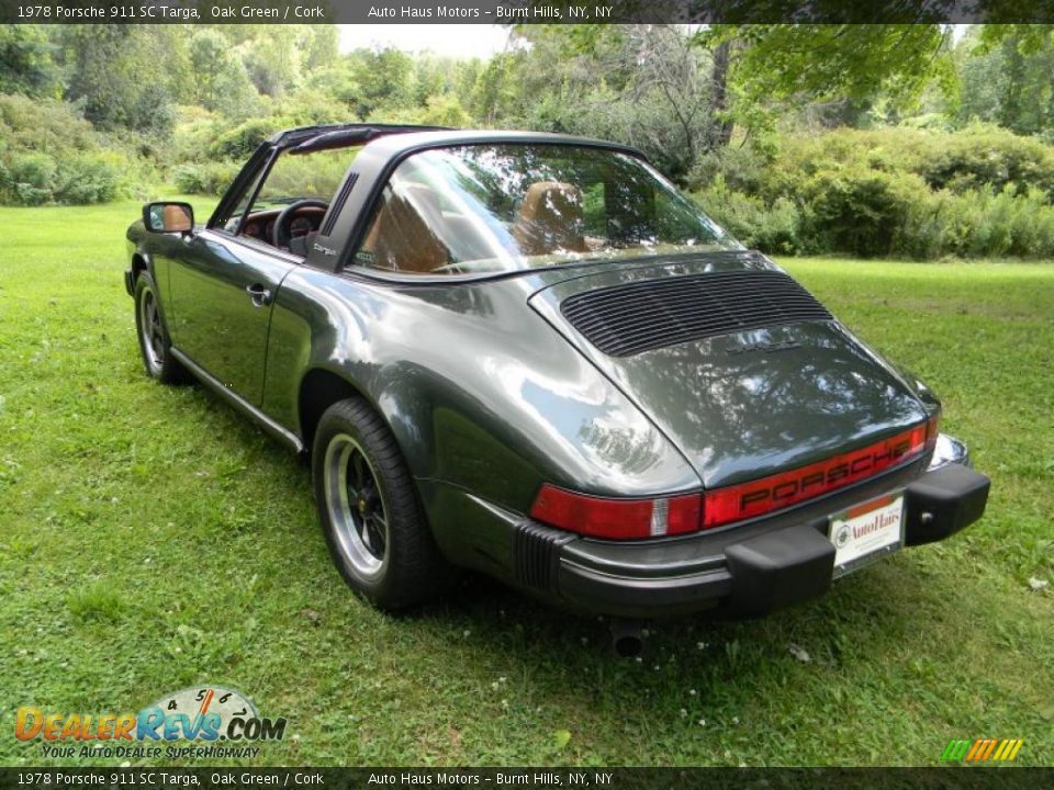 1978 Porsche 911 SC Targa Oak Green / Cork Photo #12