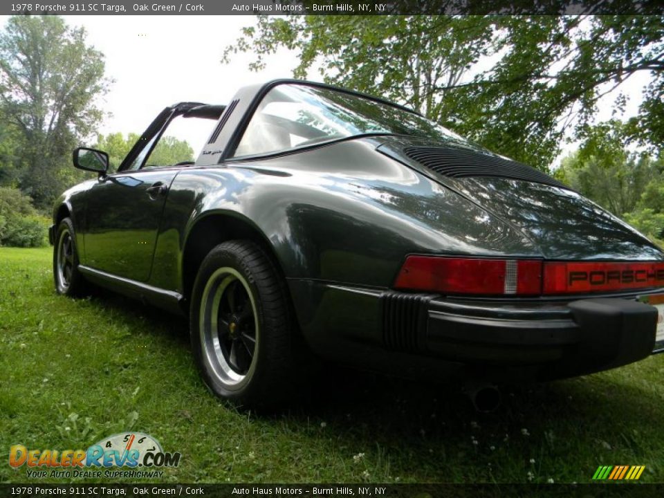 1978 Porsche 911 SC Targa Oak Green / Cork Photo #13