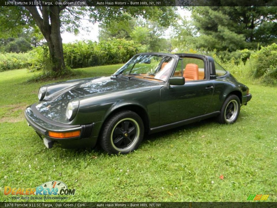 1978 Porsche 911 SC Targa Oak Green / Cork Photo #16